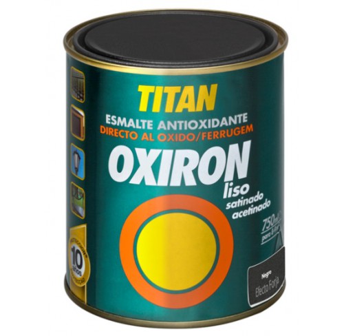 TITAN OXIRON  SATINADO GRIS MEDIO 750ML