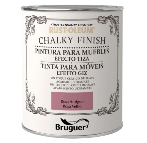 BRUGUER CHALKY FINISH ROSA ANTIGUO