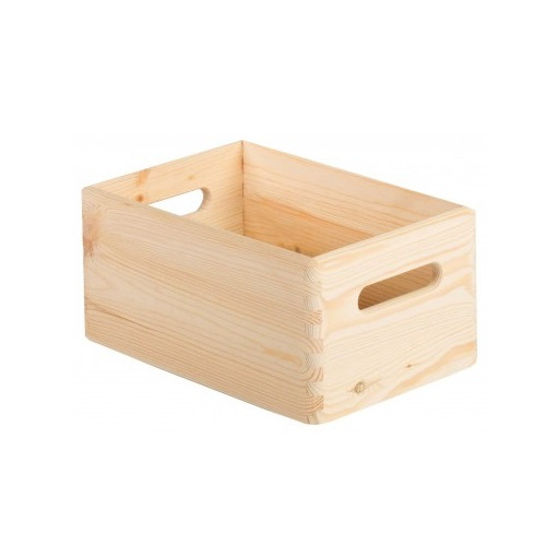 Caja Almacenaje Madera Maciza de Pino Home Box – Astigarraga