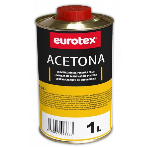 EUROTEX ACETONA 1LT